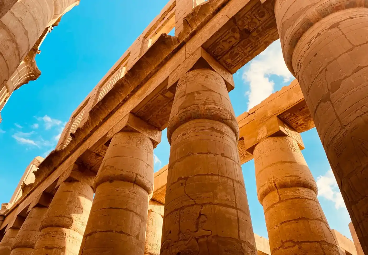 Columns of Karnak Temple